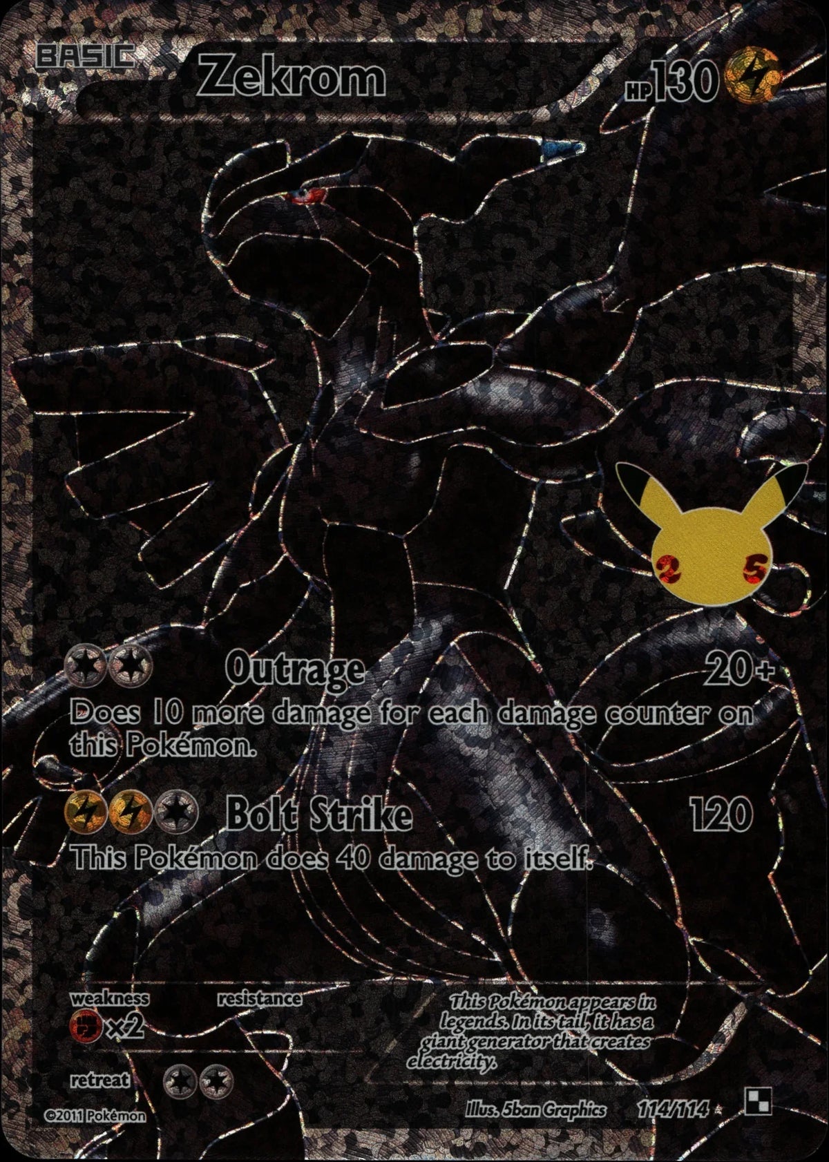 Zekrom - BW1 #114/114