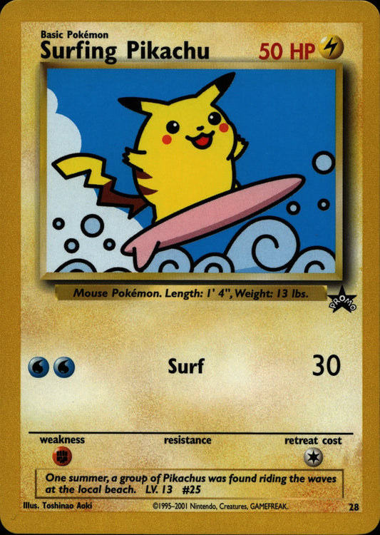 Surfing Pikachu - PROMO #28