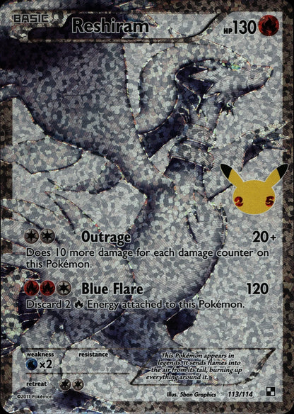 Reshiram - BW1 #113/114